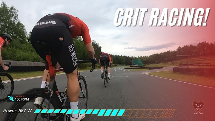 Racing Around A Go Kart Track - Crit Race