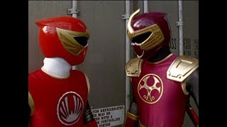 Red and Crimson Ranger vs Bopp-A-Roo | E14 Boxing Bopp-A-Roo | Ninja Storm | Power Rangers 