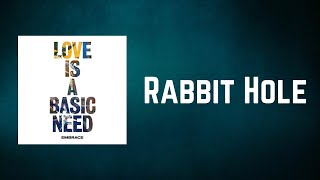 Video thumbnail of "Embrace - Rabbit Hole (Lyrics)"