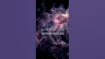 سورة لقمان الآية: 10-11 | الشيخ ياسر الدوسري   #quran #القرآن_الكريم #ياسر_الدوسري #سورة_لقمان