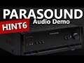 Parasound HINT6 Integrated Amplifier - Audio Demo with Klipsch RF7 III Speakers