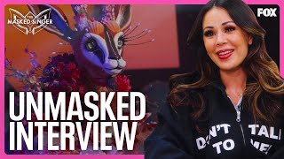 Unmasked Interview: Gazelle (Janel Parrish) | Season 10 | The Masked Singer