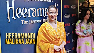 Heeramandi|Netflix Series|Manisha Koirala arrives at Success Celebration of Heeramandi