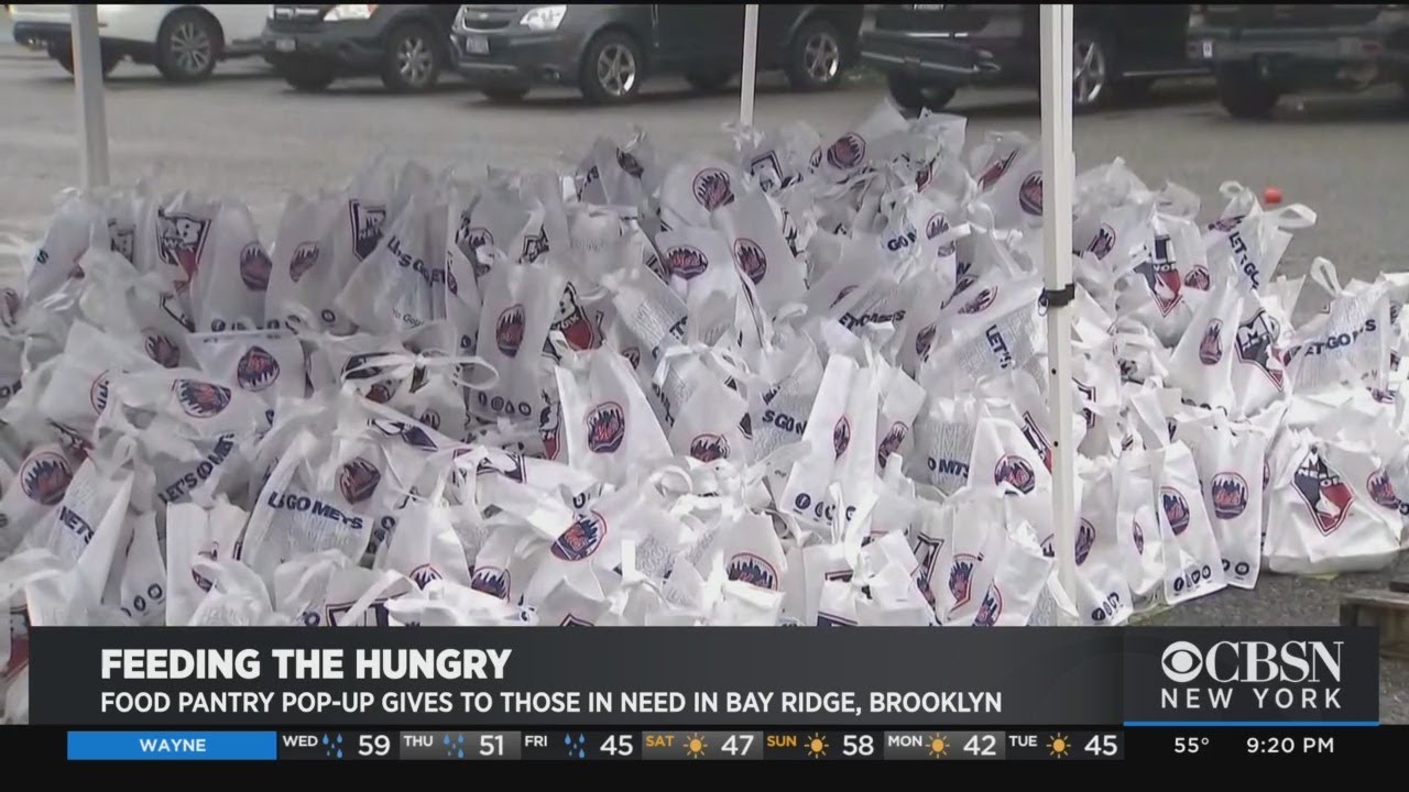 Brooklyn Food Pantry PopUp Gives To Those In Need YouTube
