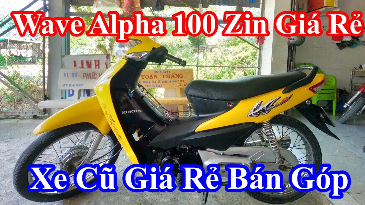 Bán xe Wave Alpha đời 2006 lốc trắng xanh đậm ở Hà Nội giá 88tr MSP  798171