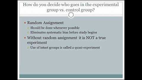 General Psychology Mini-Lecture 1: Experiments and the IRB