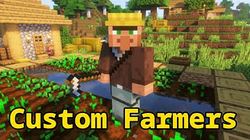 Minecraft | How To Create Farmers With Custom NPCs 1.16.5 (Tutorial)