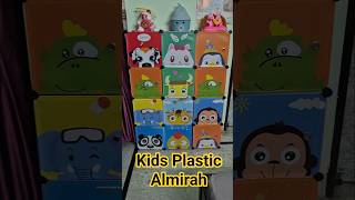Kids plastic wardrobe/almirah for clothes & toys 🧸