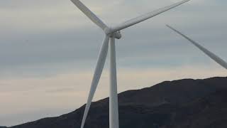 Ocotillo Wind - Pattern Energy 11/15/2018 Turbine 169 test spin