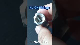HJ-GK Fittings : Check-Valve ( HCV3-F-4N-1/3 ) SS316   HJ-GLOBAL KOREA.