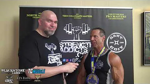 New, IFBB Pro Dave Prall - 2019 NPC Masters Nation...