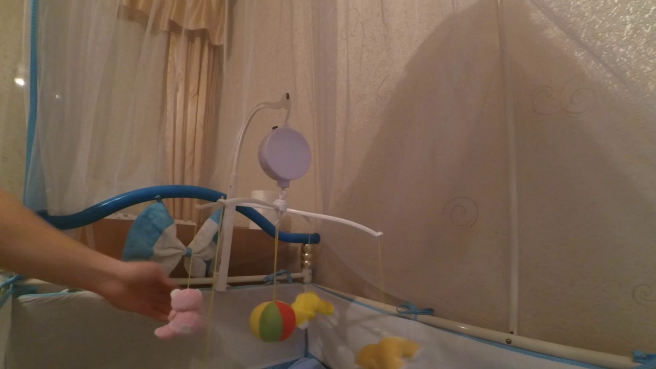 Мобиль с AliExpress. Музыкальная игрушка в кроватку