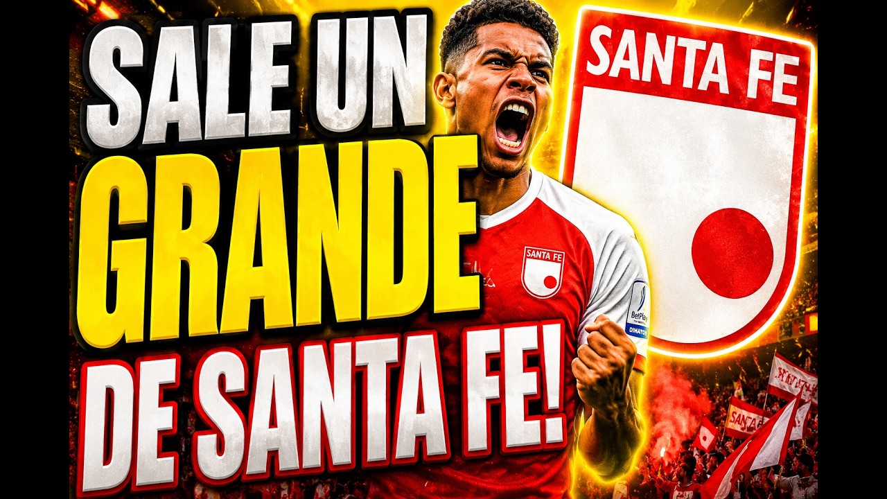 Edwin Mosquera, cerca de salir de Santa Fe y todo cambia