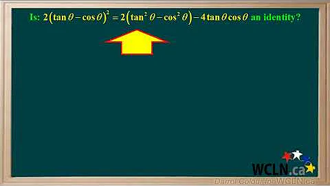 WCLN - Identities with Trigonometric Functions