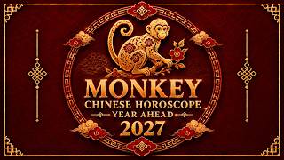 MONKEY 2027 Year Ahead Horoscope   Chinese Astrology Forecast