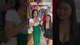 Pattaya Thailand -  Very Pretty Girl or a Boy? What do you think?