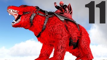 WE FOUND OUR BEST YET! HUGE POWER APEX DIREBEAR | ARK SUPREME ARK SURVIVAL EVOLVED MODDED E11