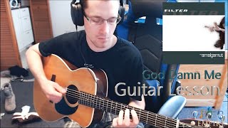 Famous Mastering the Neck: Filter - God Damn Me (Acoustic) #intermediateguitarlessons Profile
