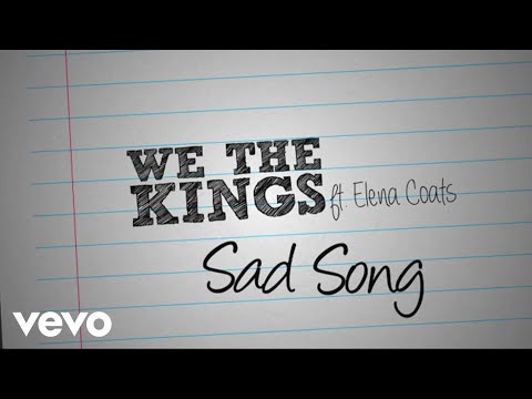 Sad Song We The Kings Letrascom - roblox song id bon jovi