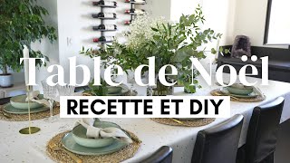 Décoration table de Noel | DIY décoration Noel | Recette facile cake aux fruits confits | Barbara F