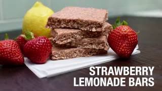 Strawberry lemonade shakeology bars ...