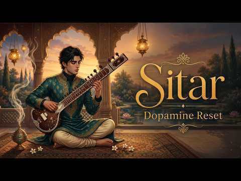 Sitar Dopamine Reset | 1 Hour of Indian Classical Music to Restore Focus & Calm the Mind #music