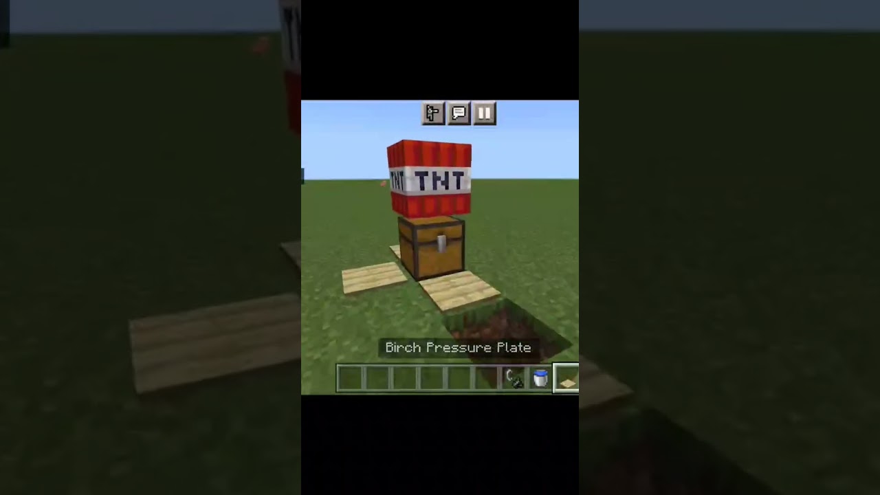 HOW TO MAKE BLAST PROOF CHEST IN MINECRAFT😀||