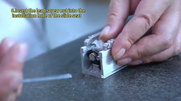 Assembly Live - Driver Integrated Stepper Motor Linear Motion Ball Screw Actuator #manufacturing