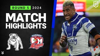 Celebrity NRL Highlights | NRL 2024 | Bulldogs v Roosters | Match Highlights Net Worth