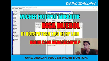 CARA MENGATASI HOTSPOT MIKROTIK DI JEBOL ATAU DI HOTSPOTKAN LAGI