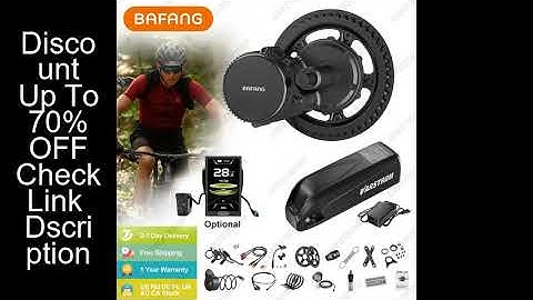 Bafang 750W Motor BBS02B BBS02 Ebike Conversion Kit Electric Bicycle Mid Drive Engine 48V 52V 20Ah H