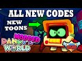 NEW WORKING CODES Dandy's World Modded | NEW BRAWL STAR TOONS | Roblox