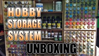 Modular Paint Rack Hobby Organizer 