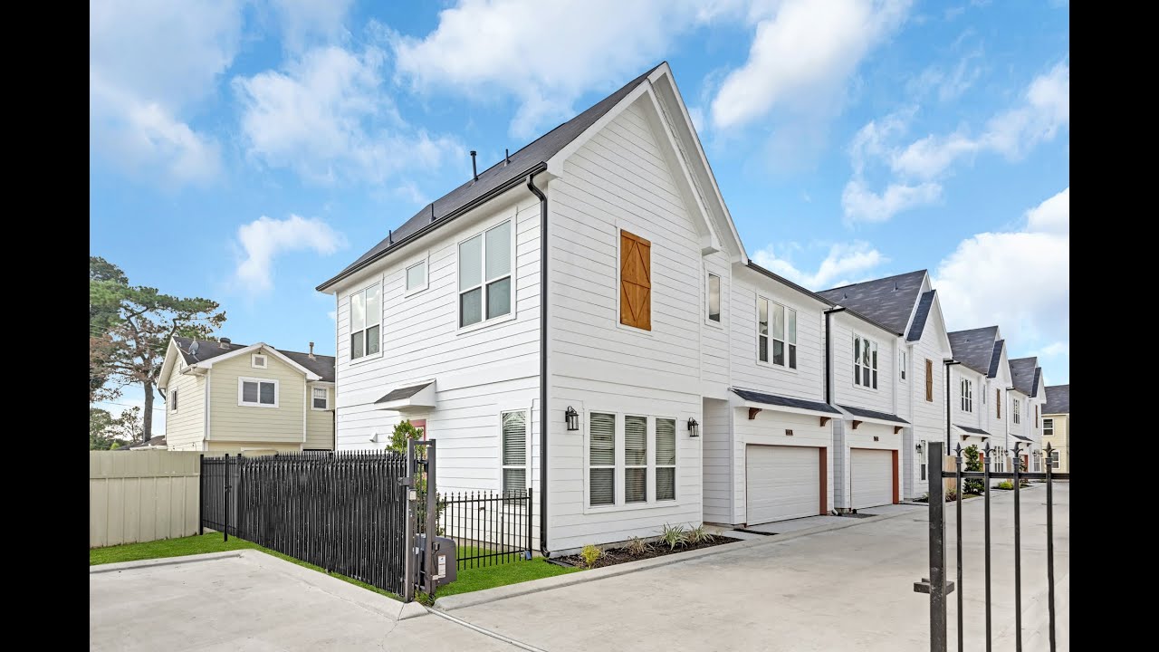 Beautiful Townhome in Independence Heights YouTube