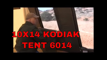 Kodiak Canvas 6014 Flex Bow 10x14 Deluxe Tent Demo