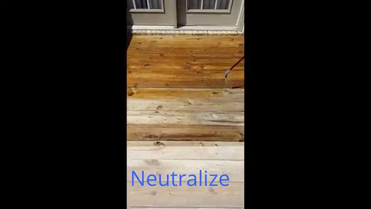 Deck Cleaning YouTube