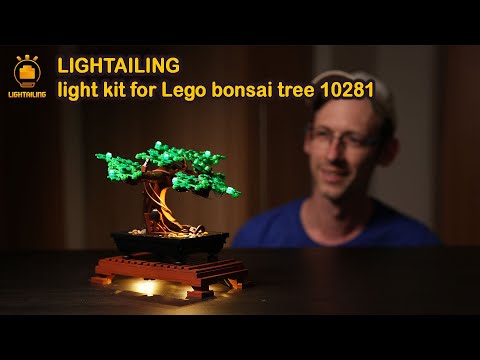 Warm Light Kit For Lego Bonsai Tree 10281 Art – Lightailing