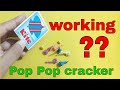 Homemade Pop-Pop Crackers working? || From Matchbox