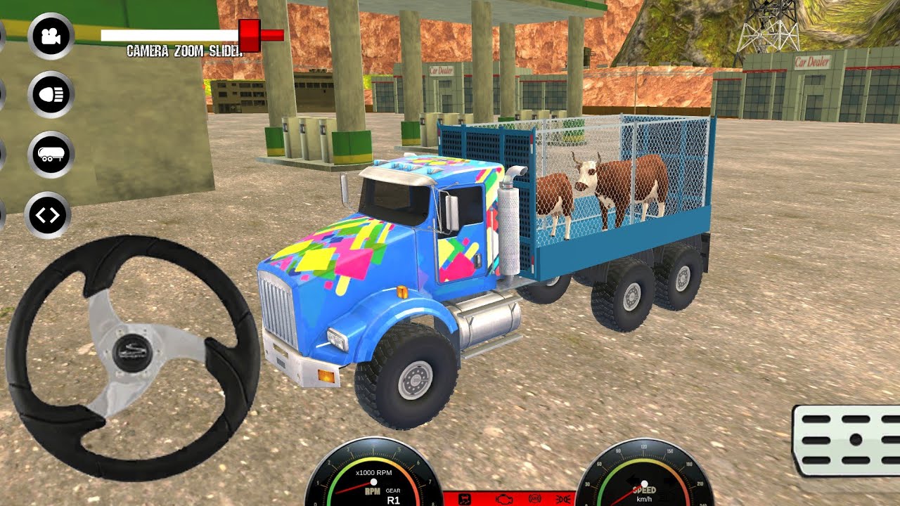 Animals Transport Truck Simulator - Truck Simulator Game 2022 - Android Gameplay