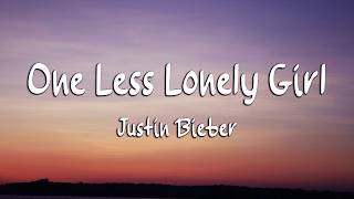 Justin Bieber - One Less Lonely Girl (Lyrics) (Loop Video)