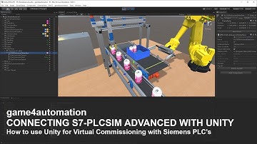Siemens PLCSIM Advanced with Unity - Freedom for the Digital Twin
