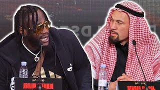 Deontay Wilder vs Joseph Parker • Full Final Press Conference & Face Off Video