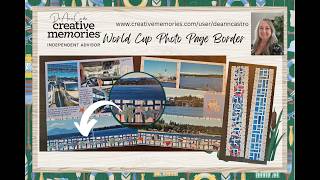 World Cup Photo Memory Page Border You'll Love!