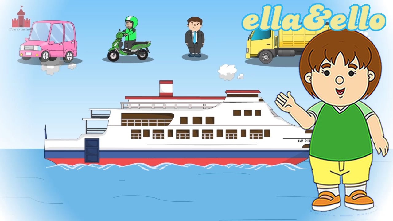 Mengenal Kapal Ro Ro | Puri Animation