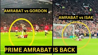 United FANS PRAISED Sofyan AMRABAT after Brilliant PERFORMANCE helps Man United win vs Newcastle