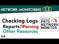 How to check log details reports and Live devices health  using PRTG Network monitoring
