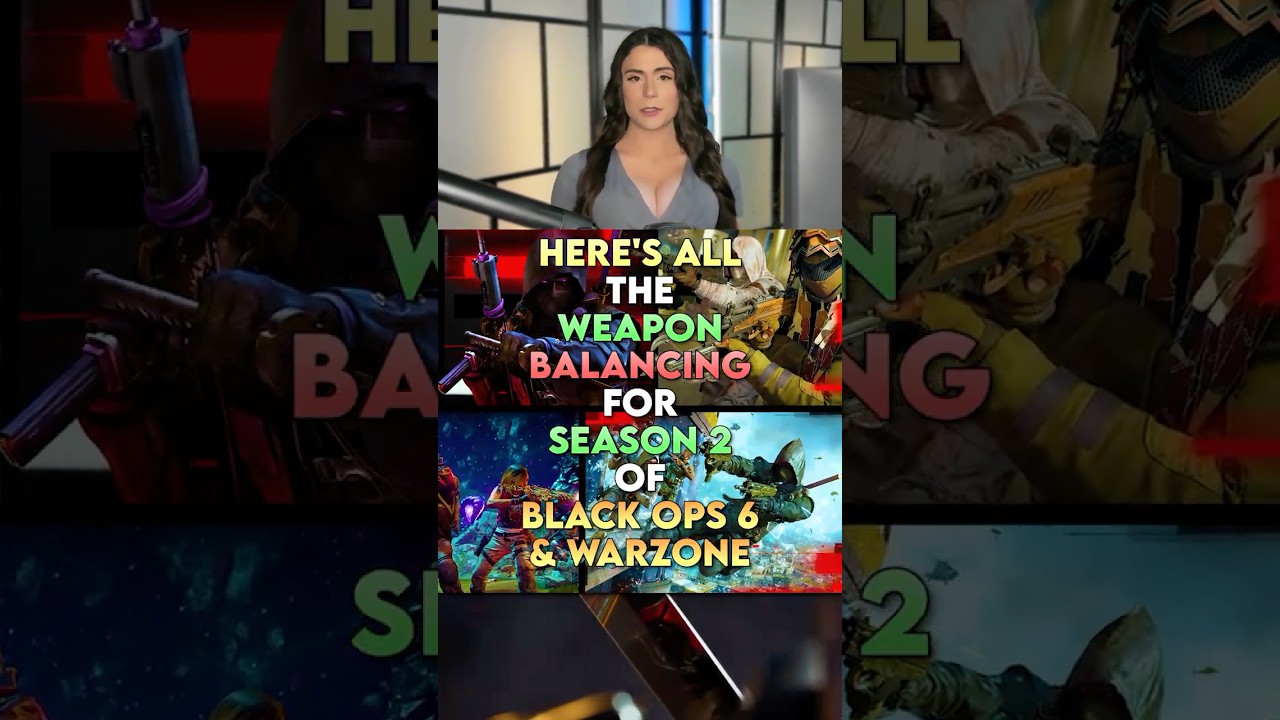 Here's all the Weapon Balancing Buffs and Nerfs for Season 2 in Black ops 6 and Warzone