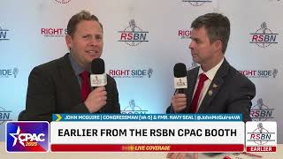 WATCH: Former Navy Seal Rep. John McGuire's Full Interview with RSBN's Robert McNeilly at CPAC 2025