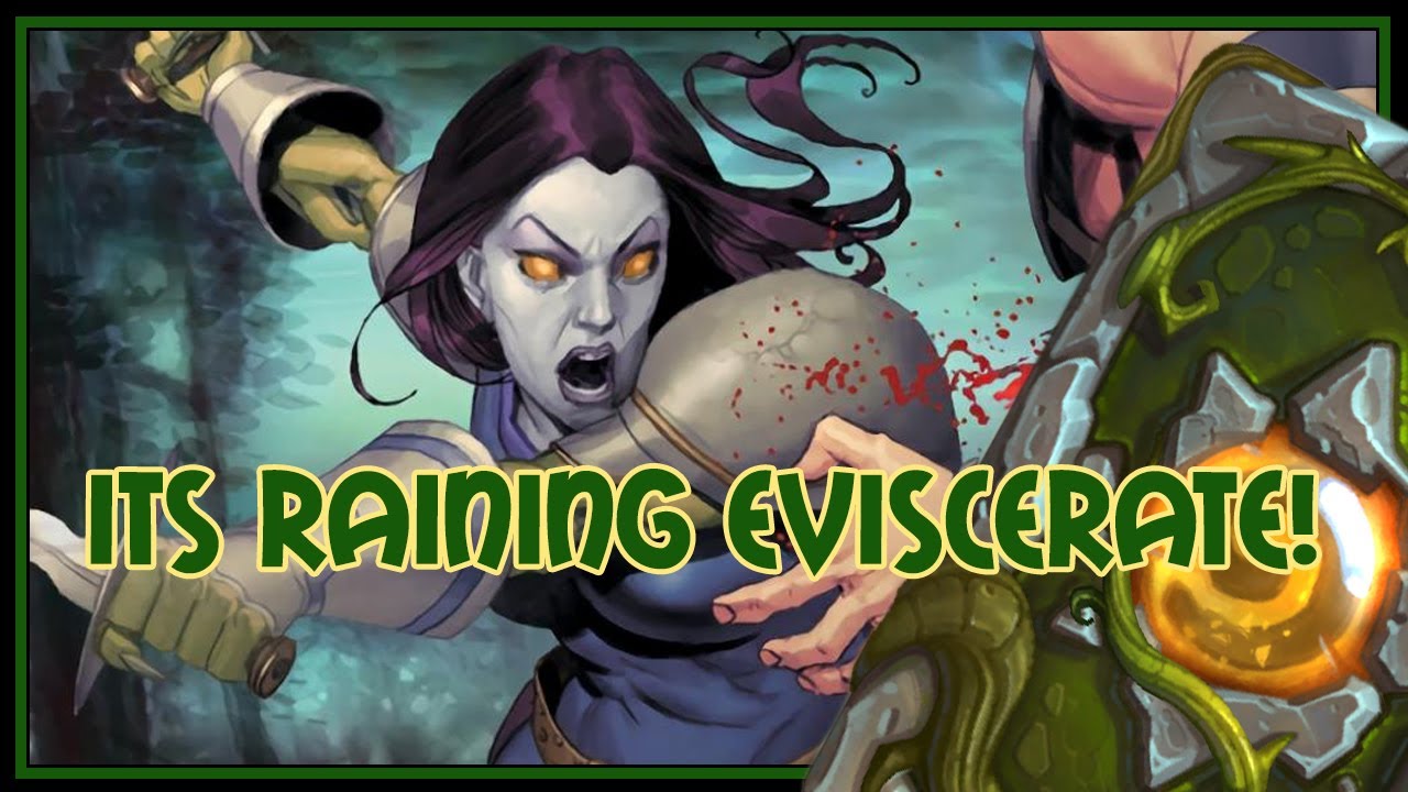 Hearthstone: Идёт дождь из потрохов! (чудо-разбойник)