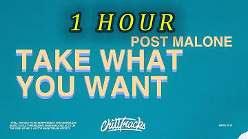 [1 HOUR 🕐 ] Post Malone – Take What You Want (Lyrics)Letra ft Ozzy Osbourne & Travis Scott